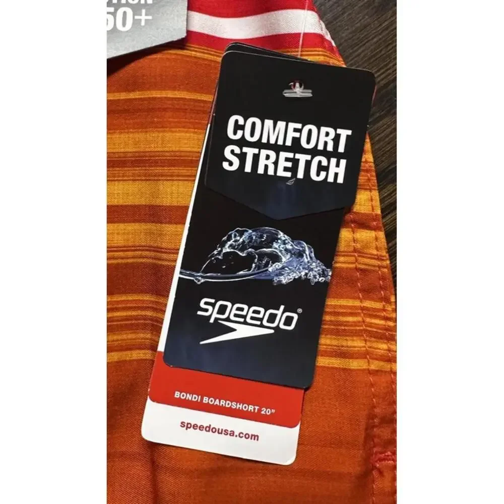 NWT Speedo Mens Comfort Stretch Bondi 20